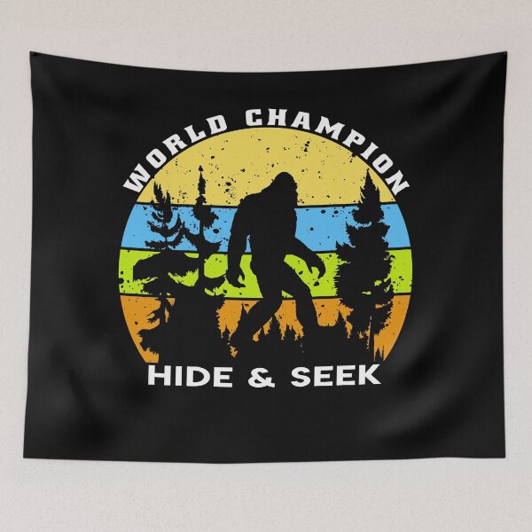 Item preview, Bigfoot hide and seek champion designed and sold by osamamohamad.