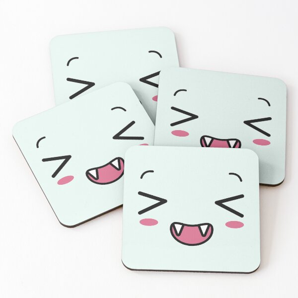 Item preview,  Kawaii vampire cute face designed and sold by piastrelli.