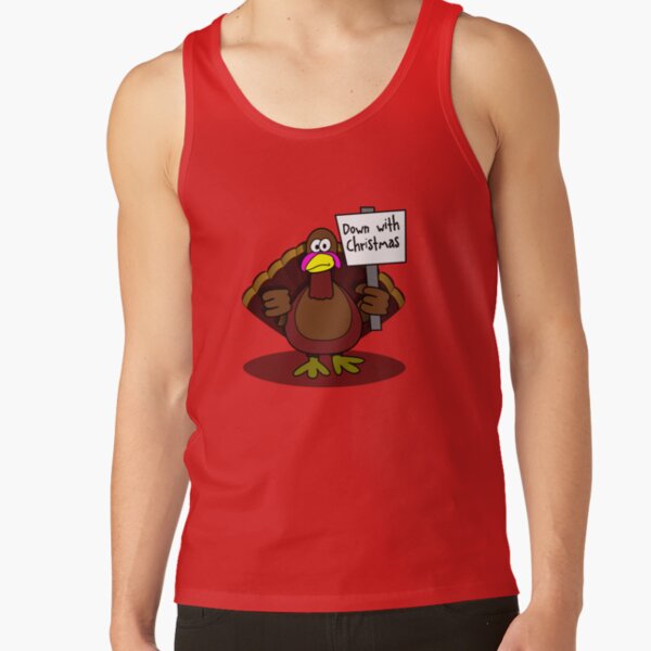 Down With Christmas Tank Top