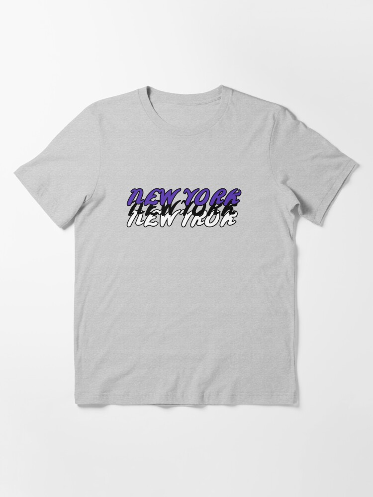 New York New York Purple and Gold Font Active T-Shirt for Sale by Hungry  Hungry Buffalo