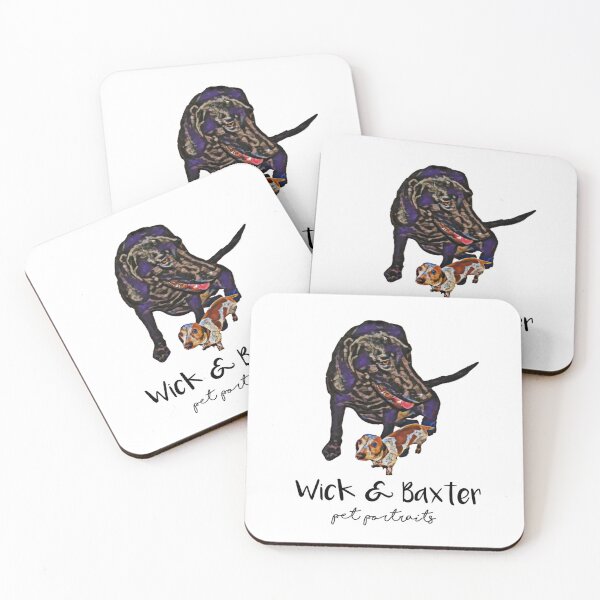Item preview, Wick and baxter pet portraits designed and sold by MandyMurphyArt.
