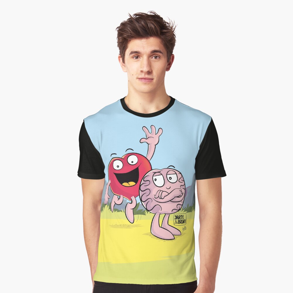 J&B - Duo Top Camiseta gráfica