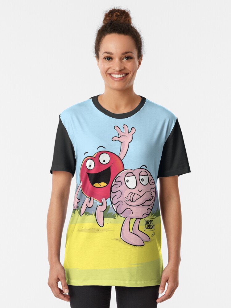 Vista alternativa de Camiseta gráfica J&B - Duo Top