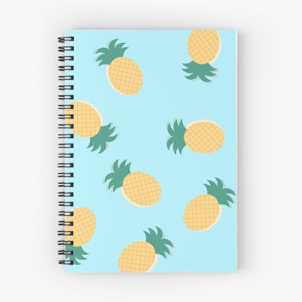 Item preview, Pineapple Pattern Blue Background designed and sold by rianfee.