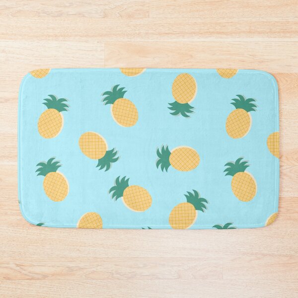 Item preview, Pineapple Pattern Blue Background designed and sold by rianfee.