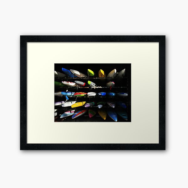 Stacked Framed Art Print
