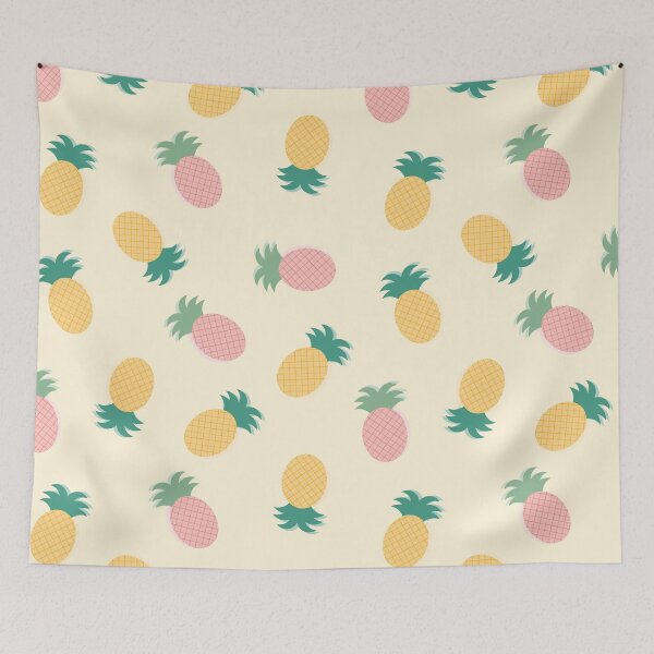 Item preview, Pineapple Pattern Yellow Background designed and sold by rianfee.