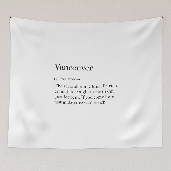 Item preview, Vancouver Definition designed and sold by tastifydesigns.