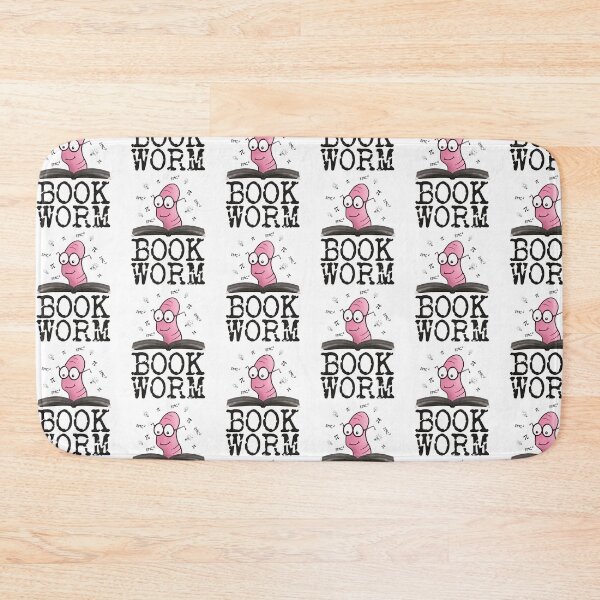 Item preview, Book Lover Cute Book Worm Novelty Gift  designed and sold by T-minus.