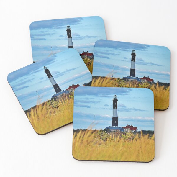 Item preview, Golden view of Fire Island Lighthouse designed and sold by floofpictures.