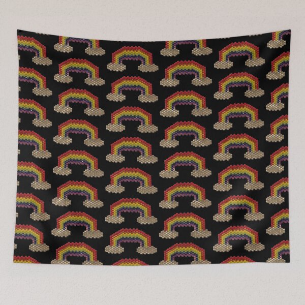 Item preview, Rainbow pixelated designed and sold by sillybanana.