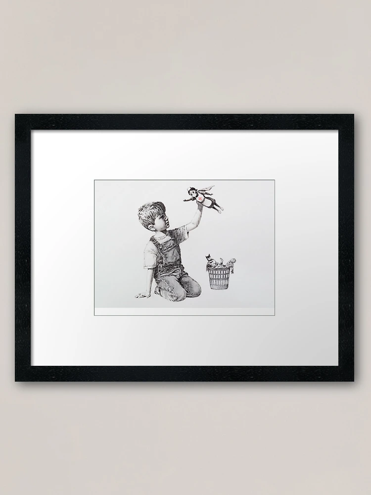 Banksy Painting for Saints Game Changer - Makes An Ideal Gift