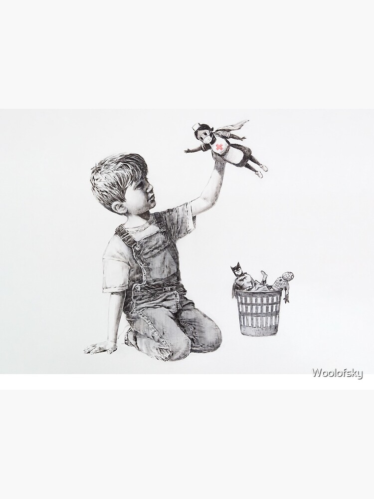 Banksy Painting for Saints Game Changer Makes An Ideal Gift