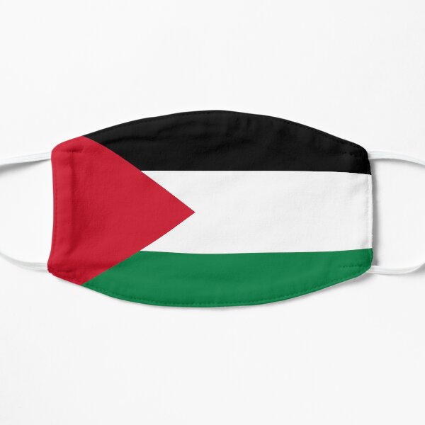 Flag of Palestine Masque sans plis