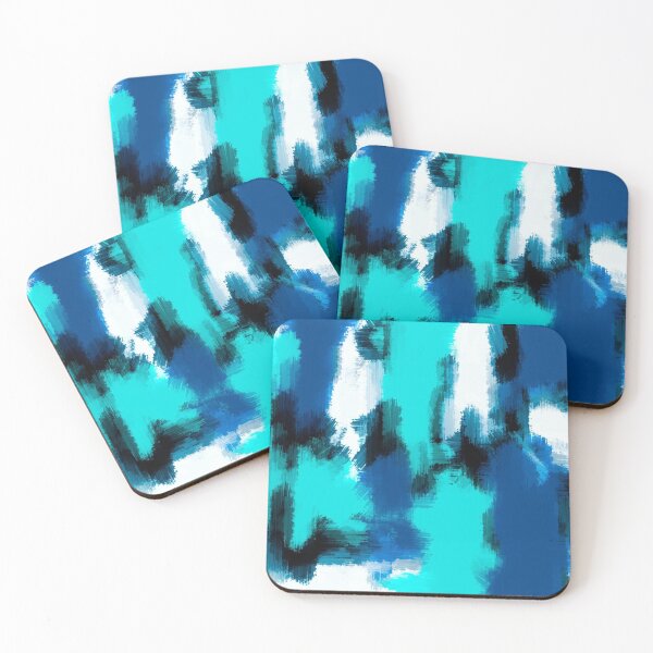 Item preview, blue black and dark blue painting abstract designed and sold by Mrvell.