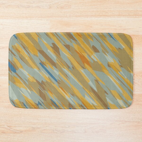 Item preview, yellow blue and brown abstract  designed and sold by Mrvell.