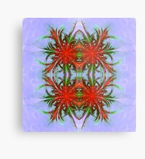 Floral Abstract Metal Print