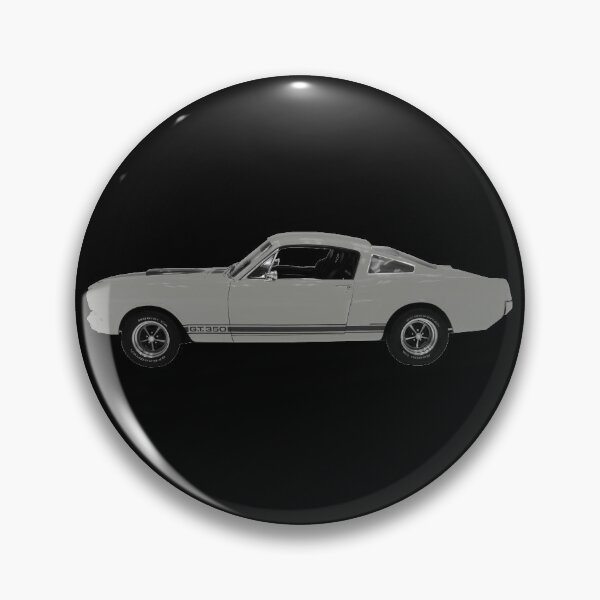 Item preview, 1966 Ford Mustang GT 350 Signal Silver Frost on Black designed and sold by jasondaley.