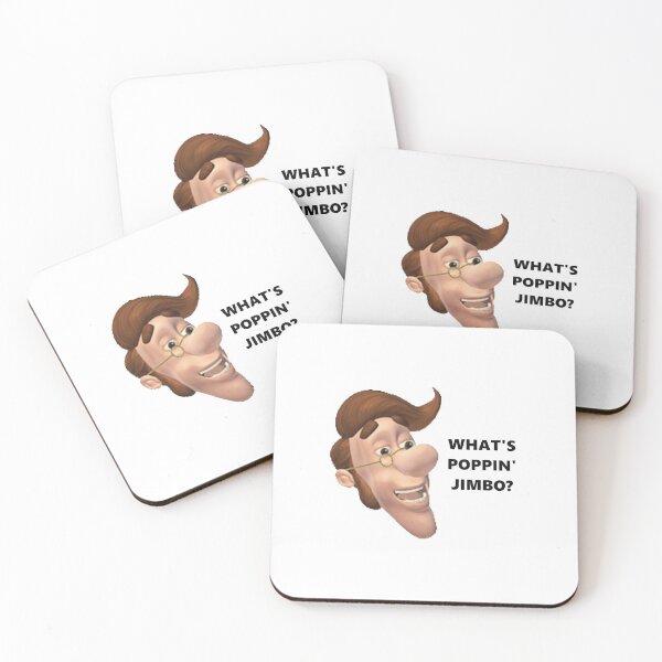 Item preview, What's poppin jimbo meme (Black Lettering) designed and sold by freshmemes.