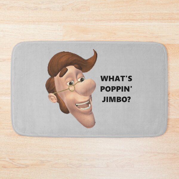 Item preview, What's poppin jimbo meme (Black Lettering) designed and sold by freshmemes.