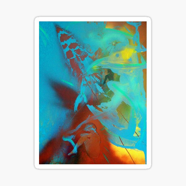 Woman Alive Exploding Sticker