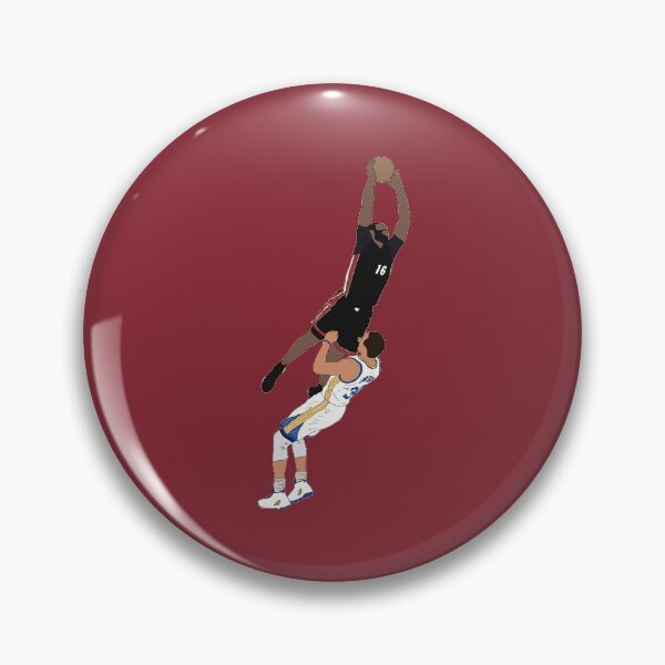Artikelvorschau, James Johnson Dunk über Steph Curry entworfen und verkauft von RatTrapTees.