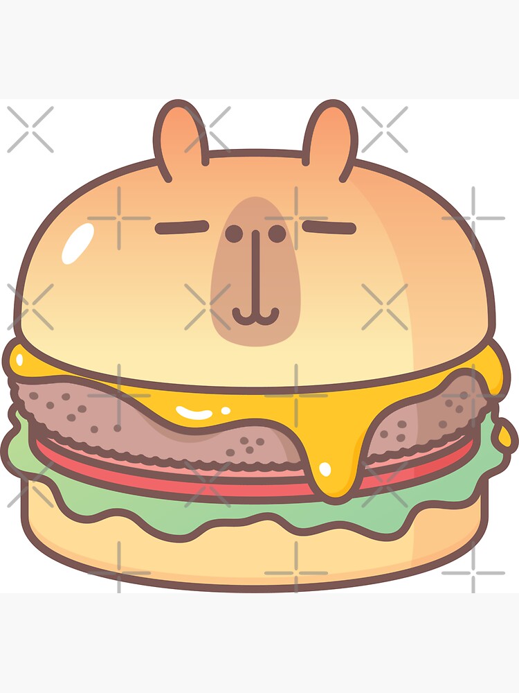Bubu and Moonch, Moonch Burger by Miri-Noristudio