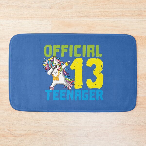 Item preview, Official Teenager Cute 13th Birthday Unicorn Lover Gift designed and sold by alenaz.