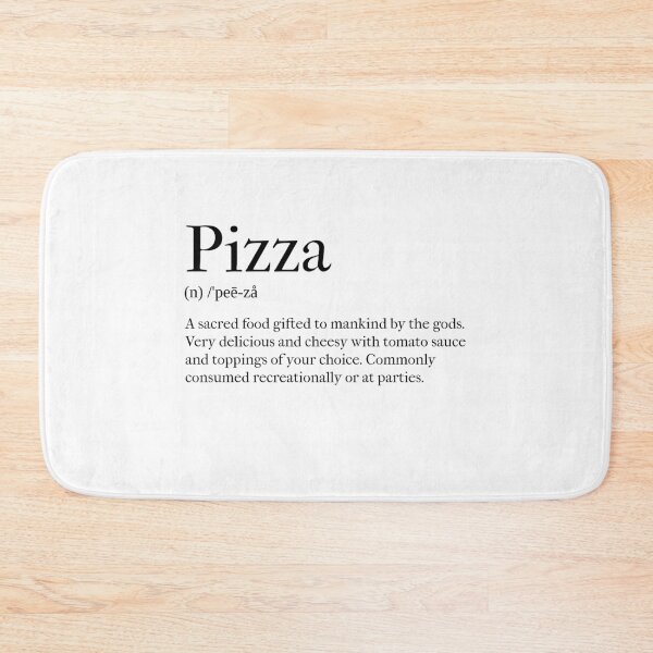 Item preview, Pizza Definiton designed and sold by tastifydesigns.