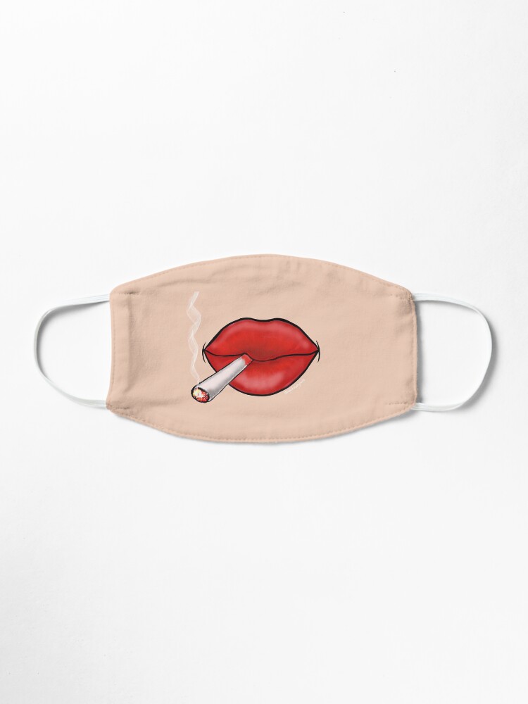 Alternate view of Smoking Hot Red Lips Mask