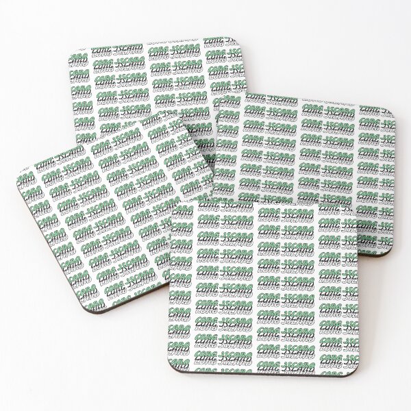 Item preview, Long Island New York Green Black and White Font designed and sold by Hungry Hungry  Buffalo.