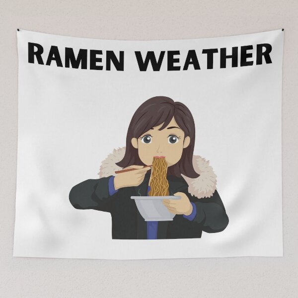 Item preview, Ramen Weather designed and sold by flying-flamingo.