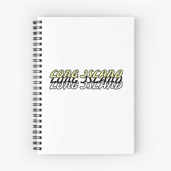 Item preview, Long Island New York Yellow Black and White Font designed and sold by Hungry Hungry  Buffalo.