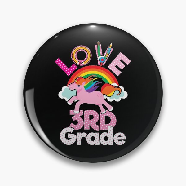 Artikelvorschau, Liebe 3. Klasse Einhorn Lustige Mädchen Grundschüler entworfen und verkauft von Tee Kaboom!.