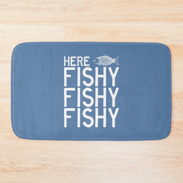 Item preview, Here Fishy Fishy Fishy Funny Fishing Quote Fishermen Humor Quote Fathers Day Gift  designed and sold by alenaz.