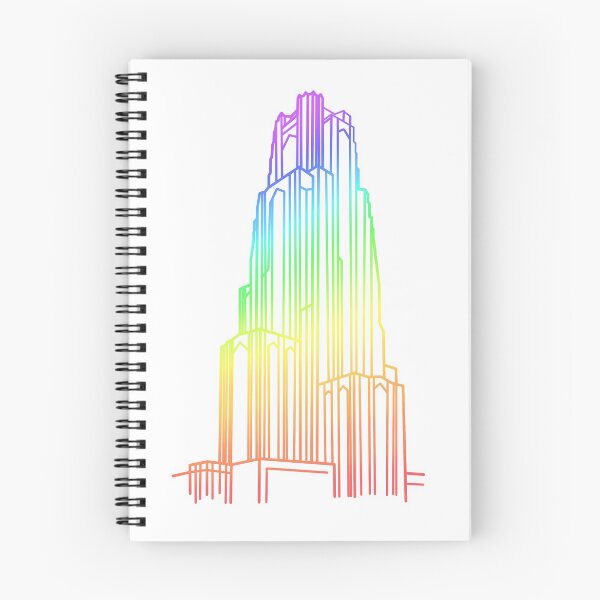 Item preview, Rainbow Cathedral of Learning designed and sold by colorful-kitten.