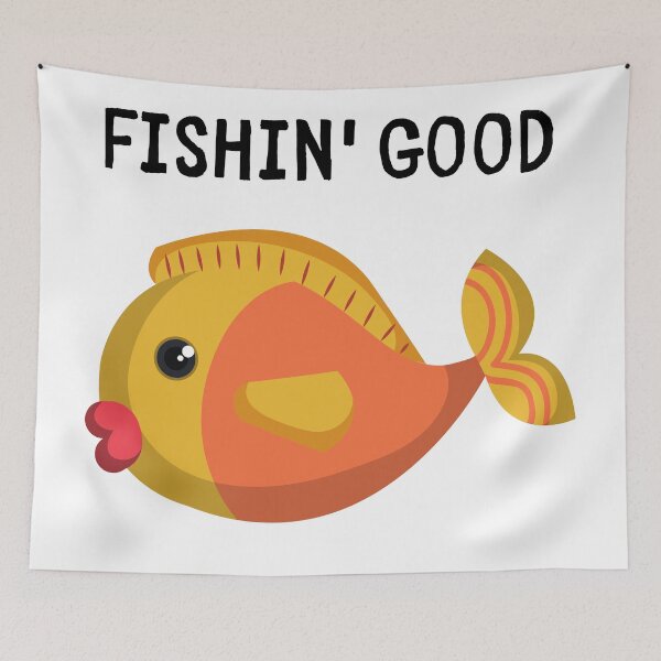 Item preview, Fishin' good designed and sold by flying-flamingo.