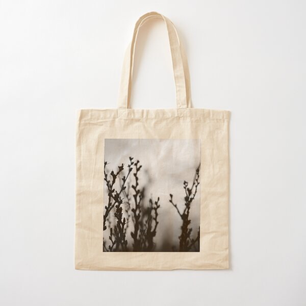 Blooms at Sunset Cotton Tote Bag