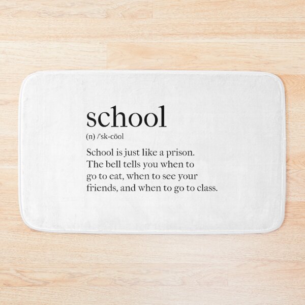 Item preview, school definition designed and sold by tastifydesigns.