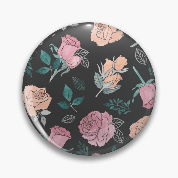 Item preview, Watercolour Roses Dark Background designed and sold by Kova  Rose.