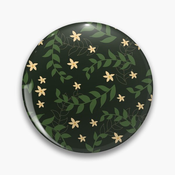 Item preview, Star Flower and Leaves Repeat Print designed and sold by Kova  Rose.