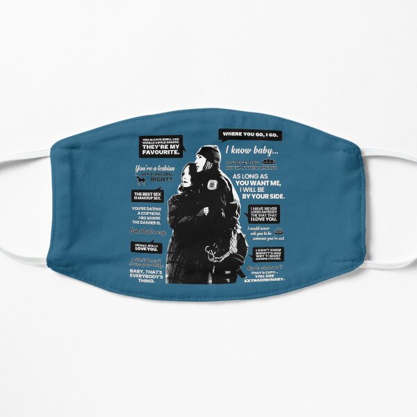 WayHaught Quotes - Wynonna Earp Mask