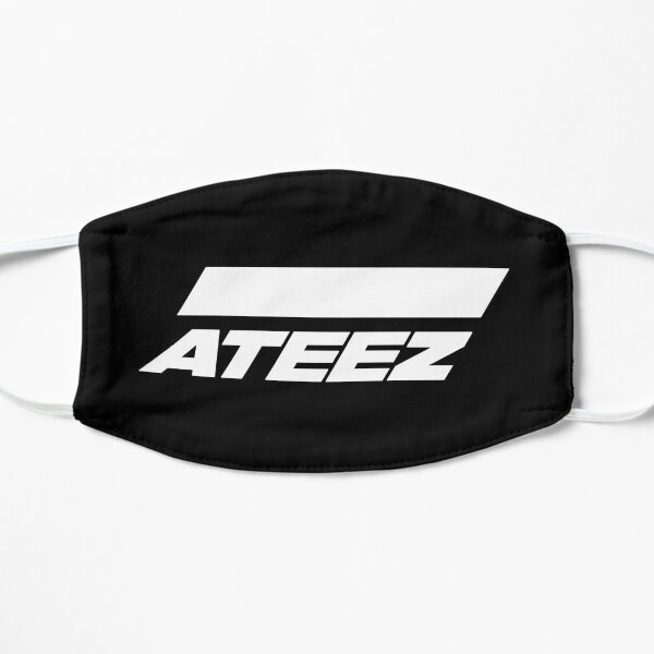 ATEEZ Logo (White) Flat Mask