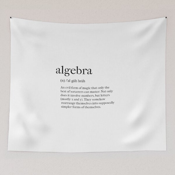 Item preview, algebra definition designed and sold by tastifydesigns.