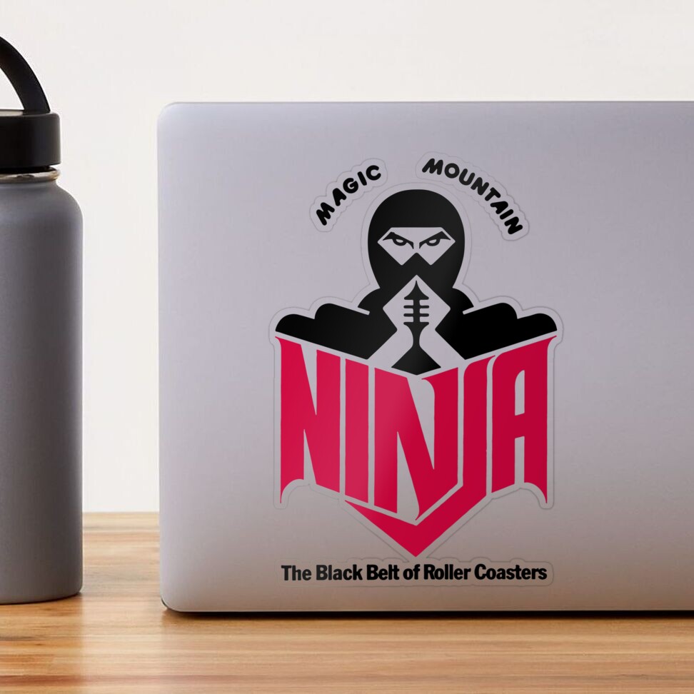Ninja Sticker by Magicfloor