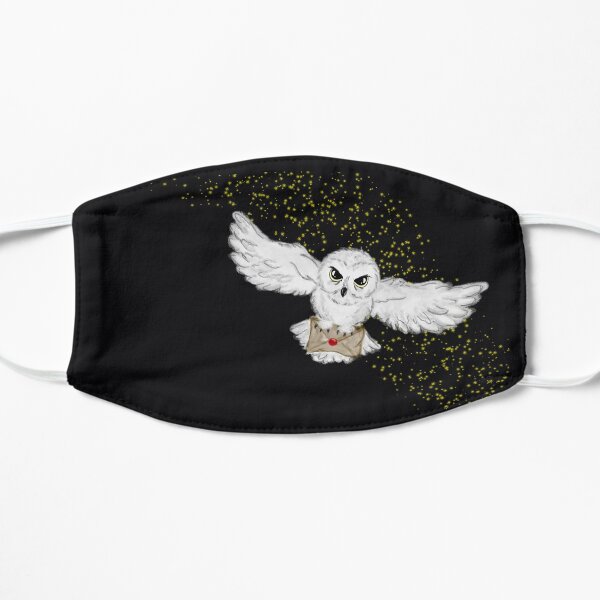 Owl Flight Face Mask Flat Mask