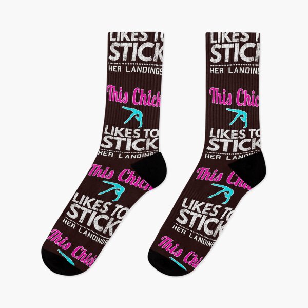 Item preview, Funny This check likes to stick Gymnastics & Gymnasts Design designed and sold by LGamble12345.