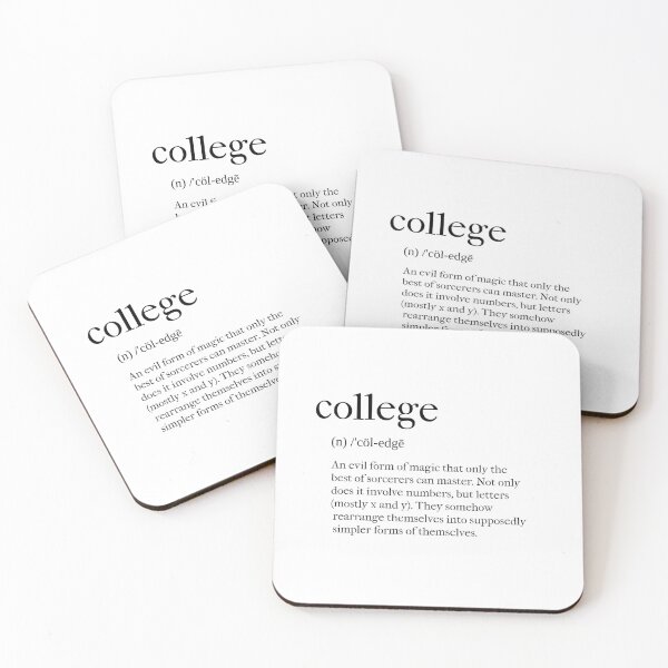 Item preview, college definition designed and sold by tastifydesigns.