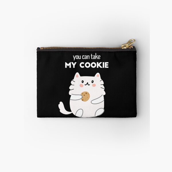 Item preview, YOU CAN TAKE MY COOKIE- CUTE CAT GIVEN YOU A COOKIE designed and sold by Edgy DESIGNS.