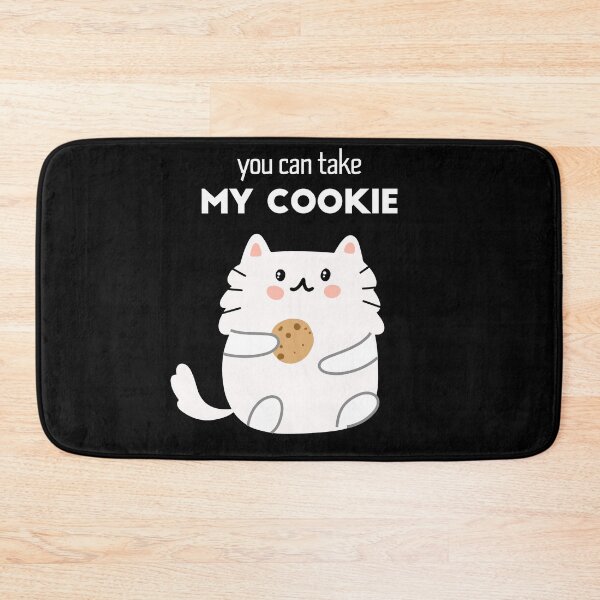 Item preview, YOU CAN TAKE MY COOKIE- CUTE CAT GIVEN YOU A COOKIE designed and sold by Edgy DESIGNS.